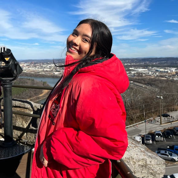 VINTAGE GEORGIA BULLDOGS PUFFER JACKET - Picture 5 of 5